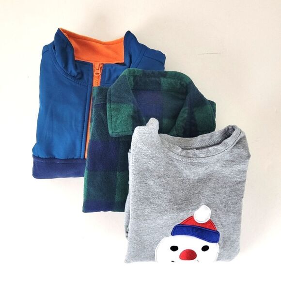 Winter bundle boys 5T fleece layers (3pcs) - Picture 9 of 9